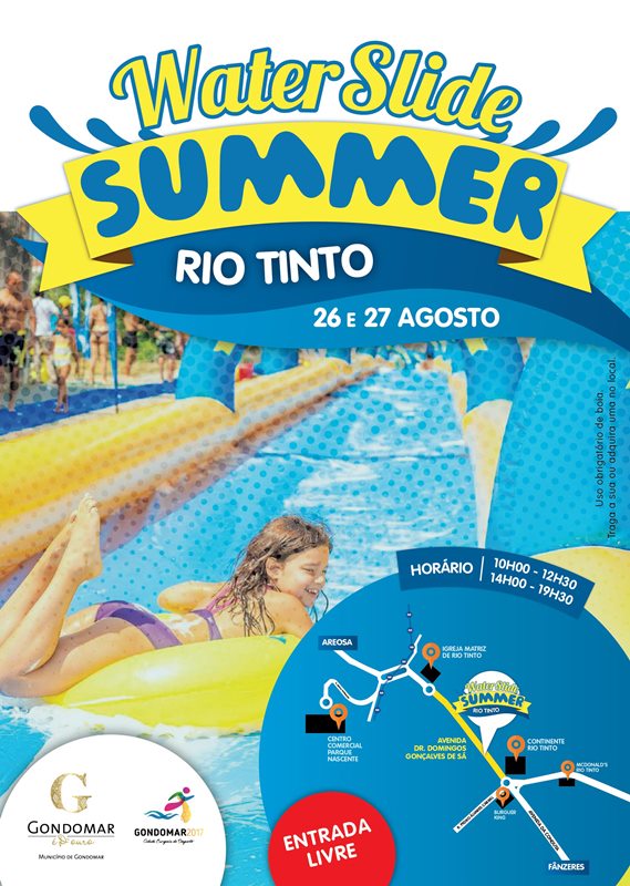 2017 08 28 Water Slide Summer Rio Tinto