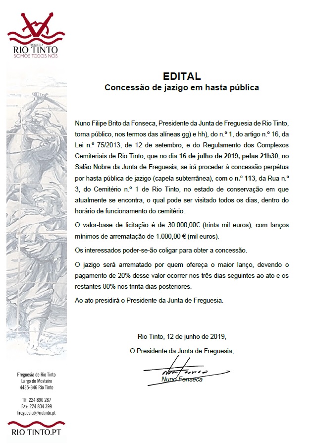2019 07 16 Edital Hasta pública do jazigo 113